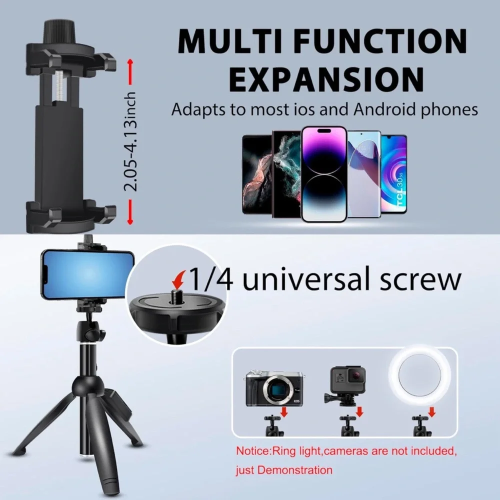 Selfie stick tripod 42 Inch Aluminum Alloy new model with Wireless Remote